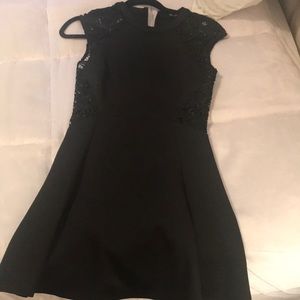 Black cocktail dress